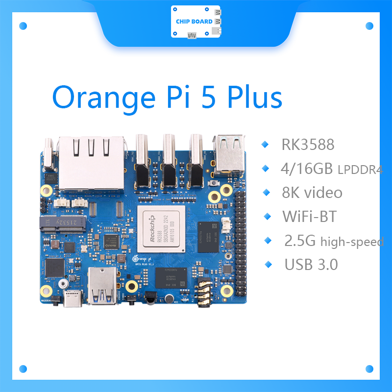 Orange Pi 5 Plus 16Gb - Ordenador de placa única Orange Pi