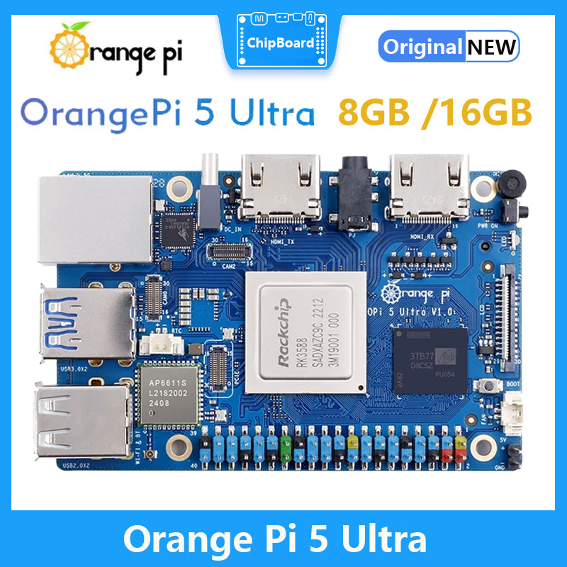 Orange Pi 5 Ultra 8GB/16GB LPD - Rockchip Rk3588 Development Board reseña y precio