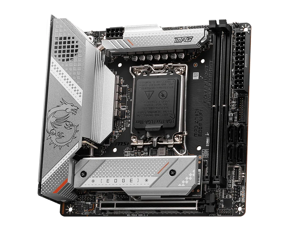 Placa base MSI MPG Z790I EDGE  - Lga1700 Itx Motherboard Ddr5 reseña y precio